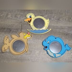 Kids Foam Mirrors (Set Of 3) Magnetic